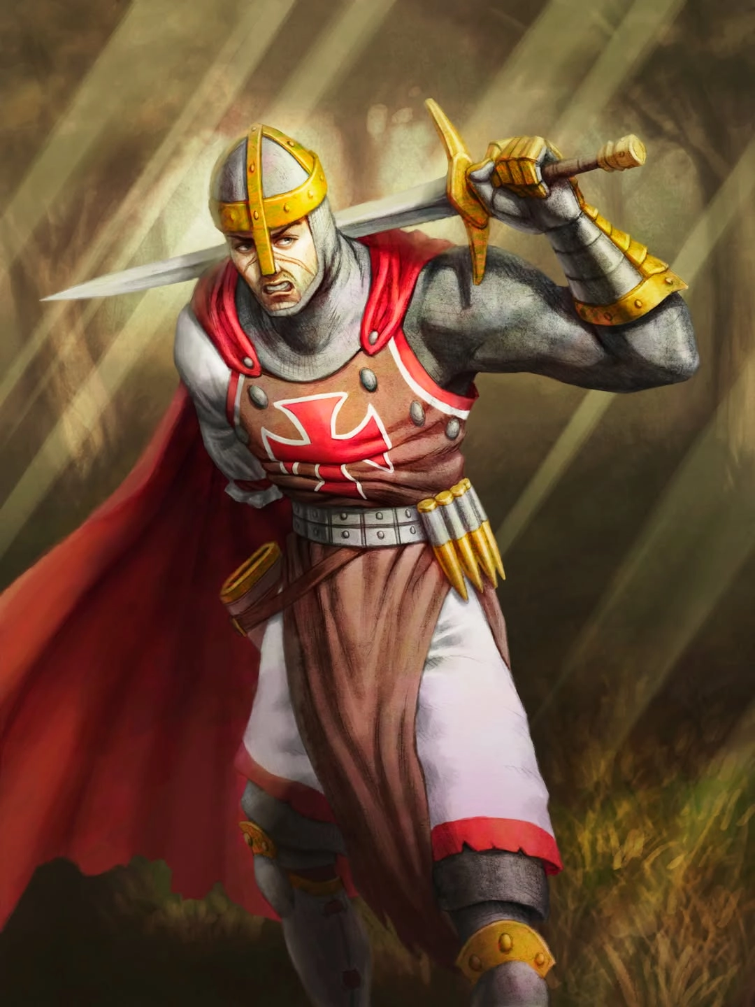 Ilustración de la baraja Cazador Aggro